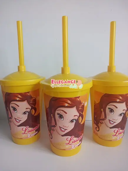 Copo Twister 400ml a Bela e a Fera