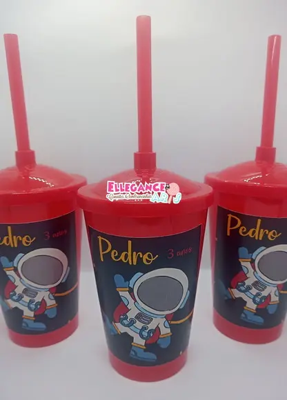 Copo Twister 400ml Astronauta