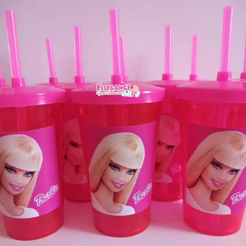 Copo Twister 400ml Barbie
