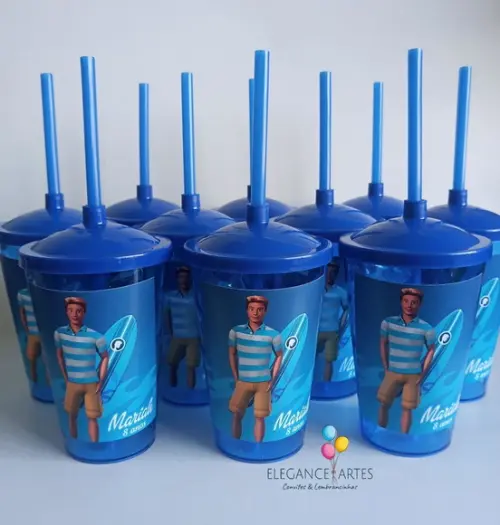 Copo Twister 400ml Barbie (ken)