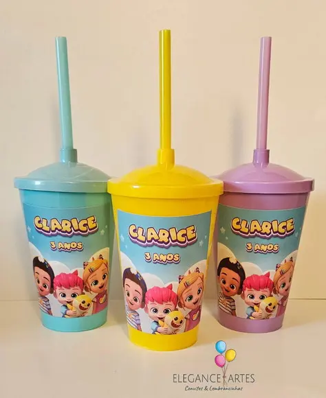 Copo Twister 400ml Bebefinn