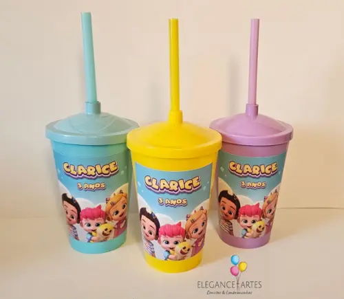 Copo Twister 400ml Bebefinn
