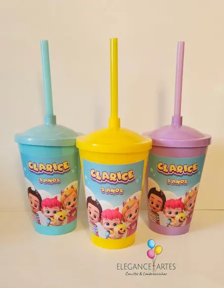 Copo Twister 400ml Bebefinn