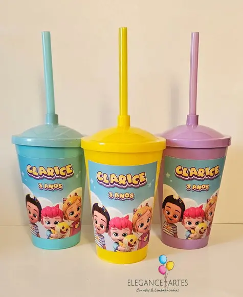 Copo Twister 400ml Bebefinn