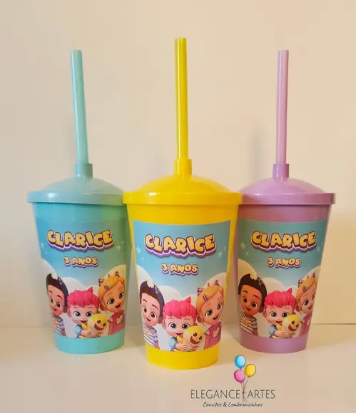 Copo Twister 400ml Bebefinn