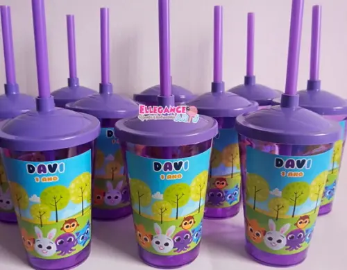 Copo Twister 400ml Bolofofos