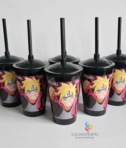 Copo Twister 400ml Boruto