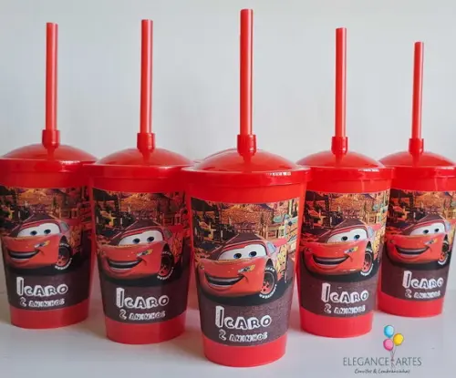 Copo Twister 400ml Carros