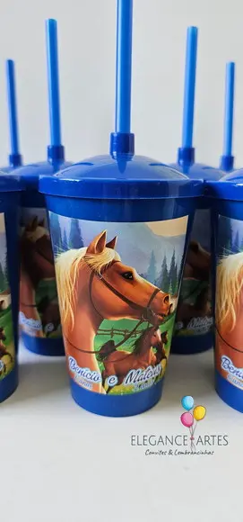 Copo Twister 400ml Cavalo