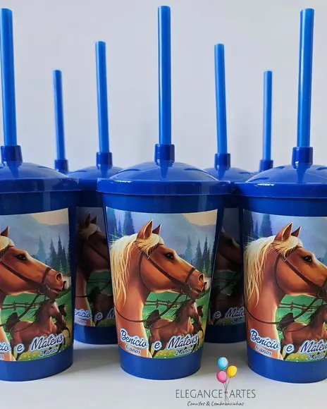 Copo Twister 400ml Cavalo