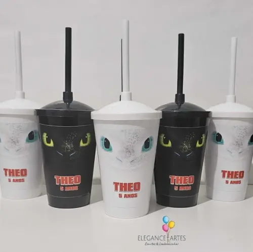 Copo Twister 400ml Como Treinar o Seu Dragão