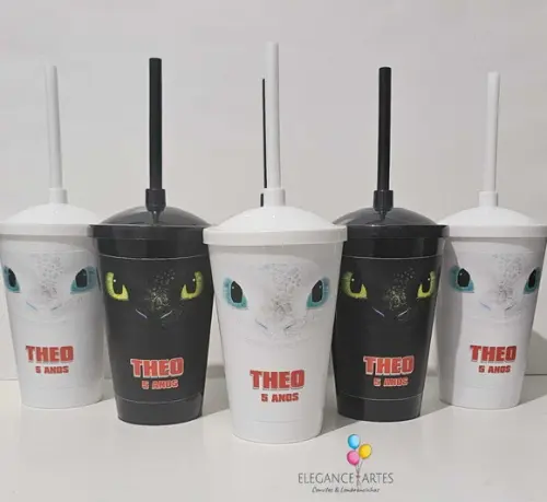 Copo Twister 400ml Como Treinar o Seu Dragão