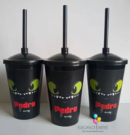Copo Twister 400ml Como Treinar o Seu Dragão
