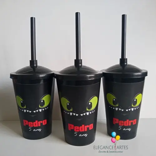 Copo Twister 400ml Como Treinar o Seu Dragão