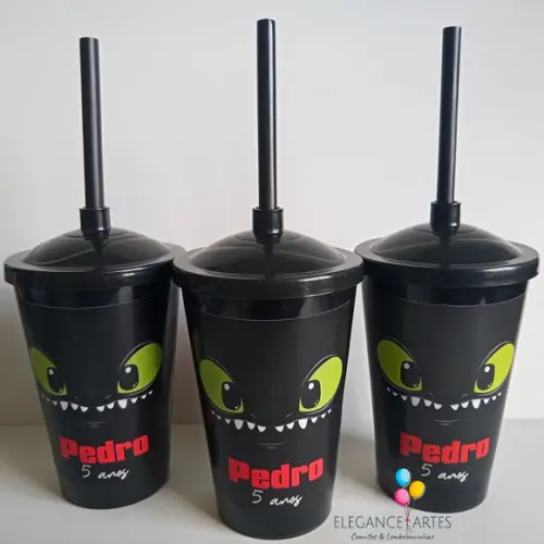 Copo Twister 400ml Como Treinar o Seu Dragão