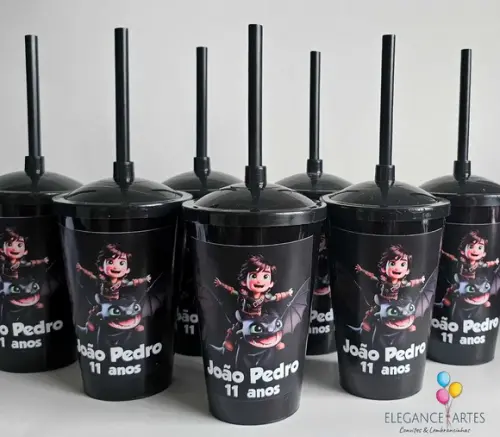 Copo Twister 400ml Como Treinar o Seu Dragão