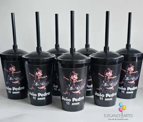 Copo Twister 400ml Como Treinar o Seu Dragão