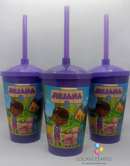 Copo Twister 400ml Doutora Brinquedo