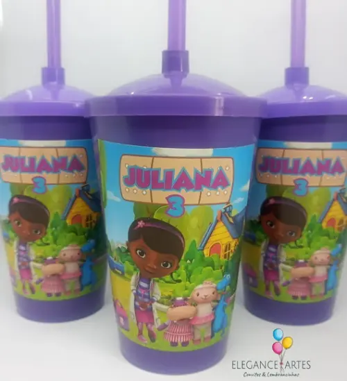 Copo Twister 400ml Doutora Brinquedo