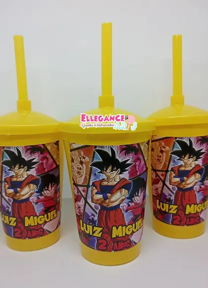 Copo Twister 400ml Dragon Ball