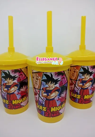 Copo Twister 400ml Dragon Ball