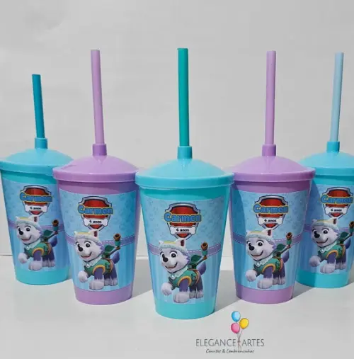 Copo Twister 400ml Everest Patrulha Canina
