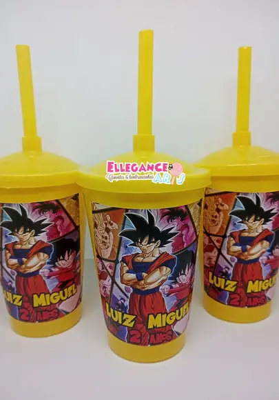 Copo Twister 400ml Dragon Ball