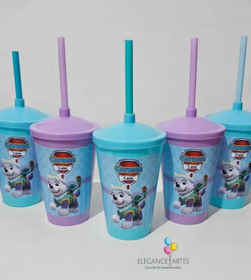 Copo Twister 400ml Everest Patrulha Canina
