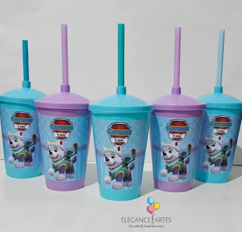 Copo Twister 400ml Everest Patrulha Canina