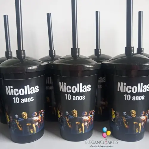 Copo Twister 400ml Fortnite