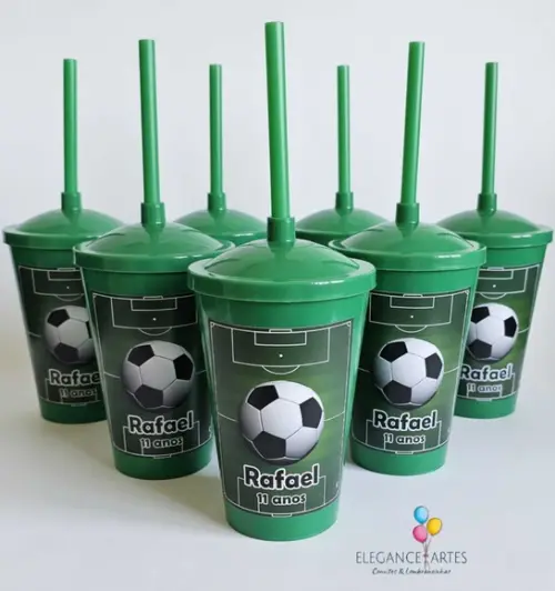 Copo Twister 400ml Futebol