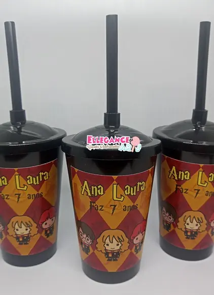 Copo Twister 400ml Harry Potter
