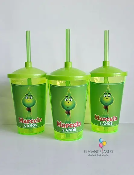 Copo Twister 400ml Grinch
