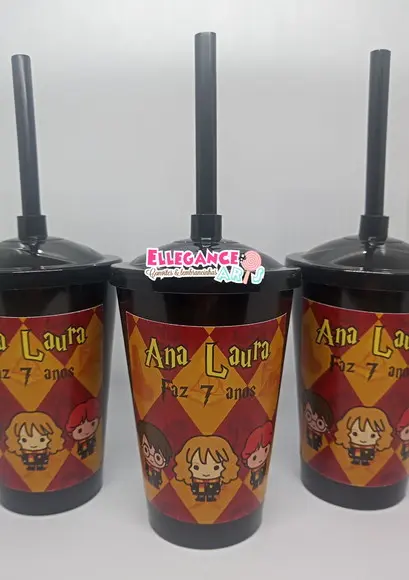 Copo Twister 400ml Harry Potter