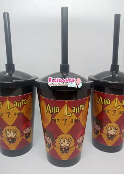 Copo Twister 400ml Harry Potter