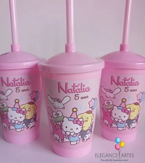 Copo Twister 400ml Hello Kitty