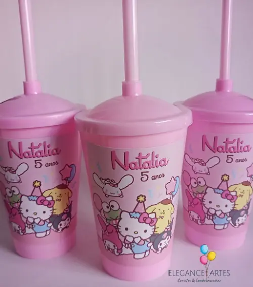 Copo Twister 400ml Hello Kitty