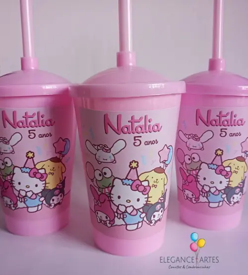 Copo Twister 400ml Hello Kitty