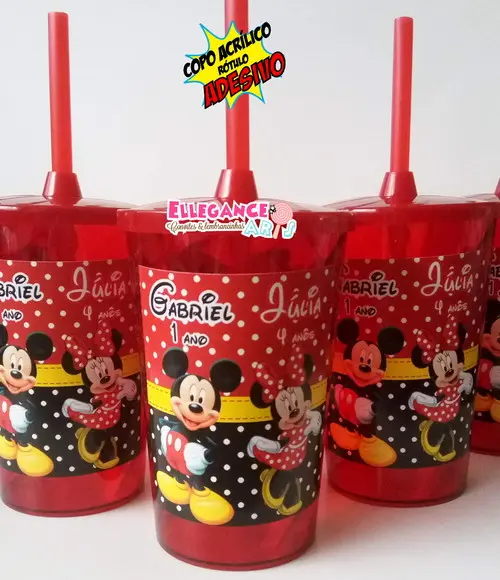 Copo Twister 400ml Mickey
