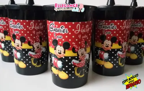 Copo Twister 400ml Mickey