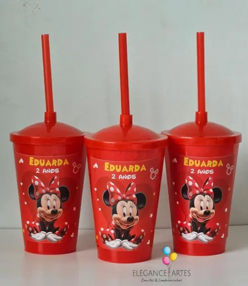 Copo Twister 400ml Minnie