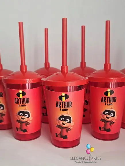 Copo Twister 400ml os Incríveis
