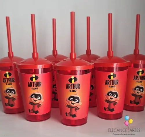 Copo Twister 400ml os Incríveis