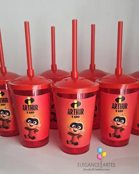 Copo Twister 400ml os Incríveis