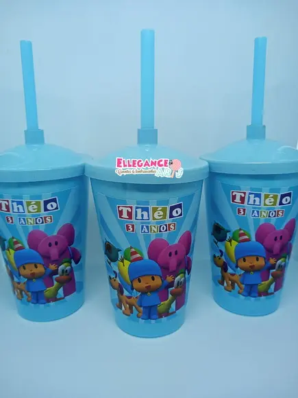 Copo Twister 400ml Pocoyo