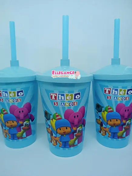 Copo Twister 400ml Pocoyo