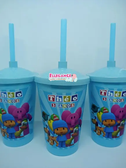 Copo Twister 400ml Pocoyo
