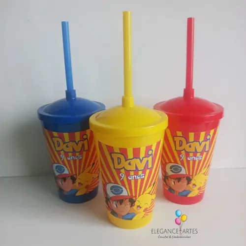 Copo Twister 400ml Pokemon