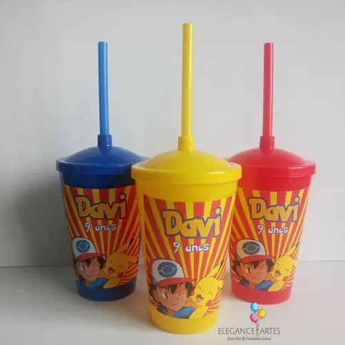 Copo Twister 400ml Pokemon