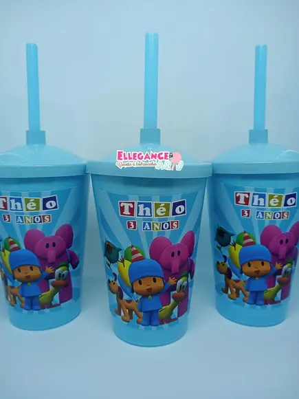 Copo Twister 400ml Pocoyo